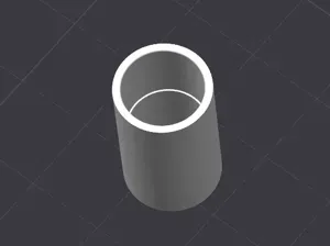 The 10mm 1on 1 outside connector for 2 pvc tubes