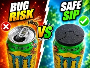 Bug-Off Snap Can Lid - Wasp & Insect Guard