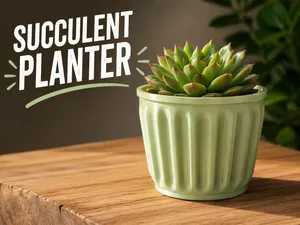 Fluted Planter