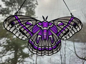 Cecropia Moth Suncatcher