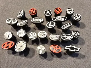 Tire Valve Stem Caps .2 Nozzle