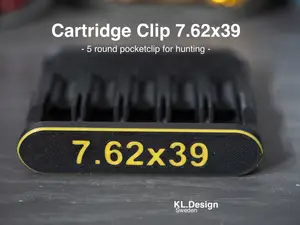 7.62x39 Cartridge Clip