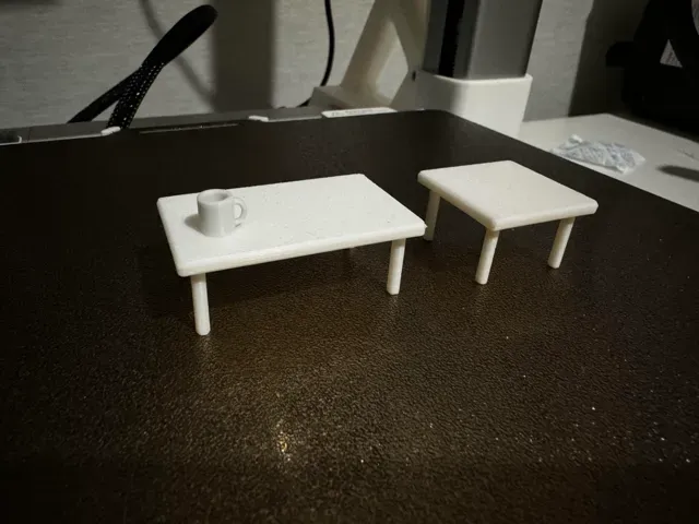 Miniature Dollhouse Rectangle Table — Фото 5 из 5