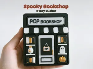 Spooky Bookshop|4-Key Clicker