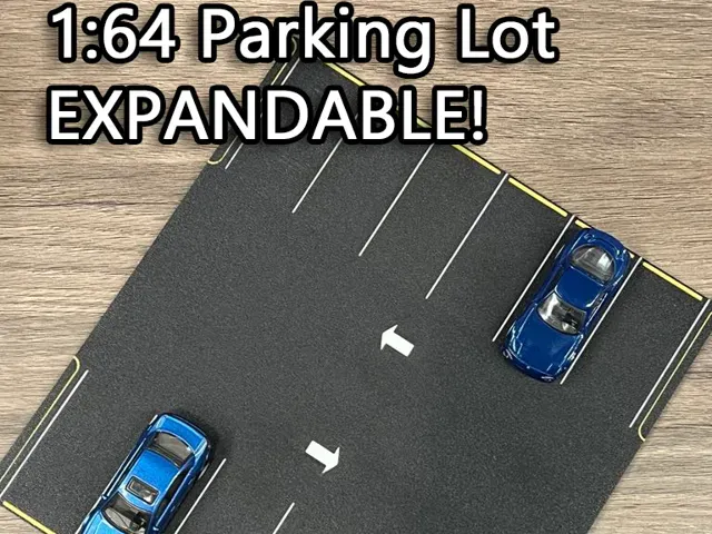 1:64 Diecast EXPANDABLE parking lot - AMS