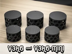 Adjustment potentiometer knob V3K6 & Mini & Micro