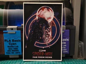 Spider-Man: Far From Home Movie Poster - Hueforge