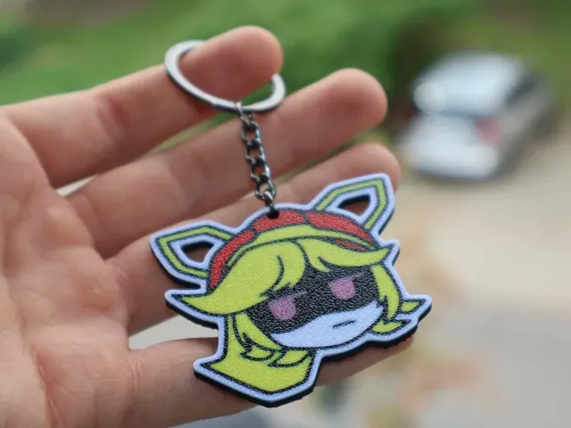 Lizzy Keychain Murder Drones Glitch pin — Image 4 of 6