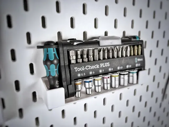 WERA Tool-Check PLUS holder for Skadis pegboard — Image 3 of 9