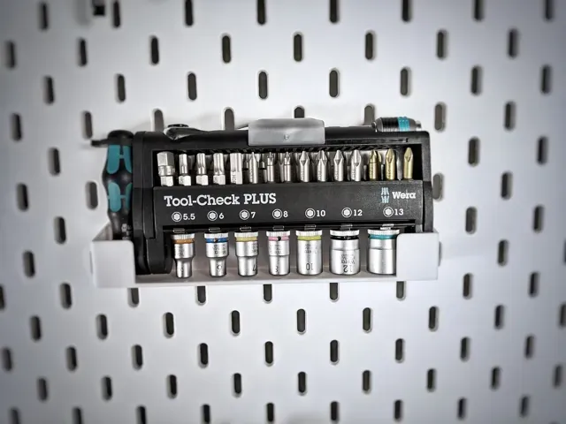 WERA Tool-Check PLUS holder for Skadis pegboard — Image 8 of 9