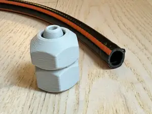Fitting for  13 mm / (1/2") hose  