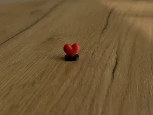Topper cup - heart. Топпер на крышку кофе - Сердце