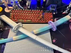 带限位伸缩武士刀 伸缩剑 超耐玩 petg友好!