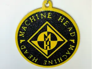 Machine Head Keychain