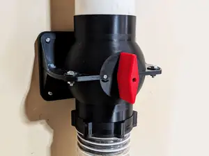 4" Dust Collector Ball Valve