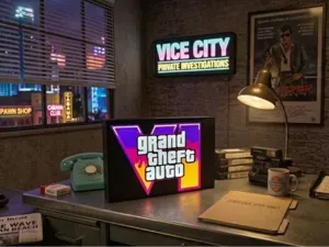 Lampada a led - GTA6 lightbox