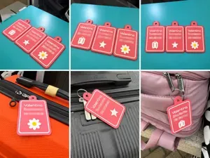 Parametric Luggage Tag Name, Phone & Icons noams