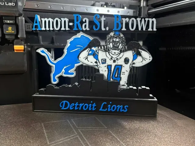 NFL - Detroit Lions Amon-Ra St. Brown display