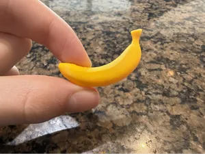 Worlds Smallest Banana (Only 1 Gram!)