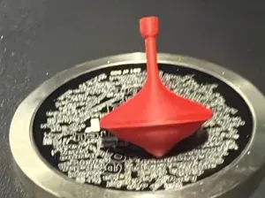 Spinning Top - Spins for over 1minute on glass