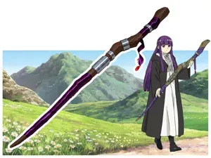 菲伦的法杖 1/3人偶用 - Fern's staff ver.1:3
