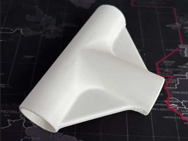 T-shape 3-way connector 22mm