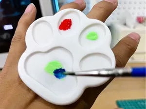 迷你指环猫爪调色盘Mini ring cat's claw palette