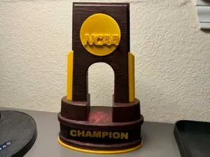 College Basketball March Madness Bracket Trophy