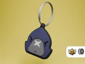 Crow | Brawl Stars Keychain Series