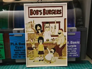 Bob's Burgers Poster - Hueforge Art