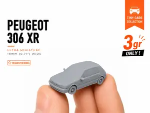 Tiny Peugeot 306 XR - Mini Cars Series