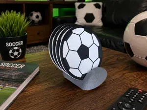 Football / Soccer Coaster Set