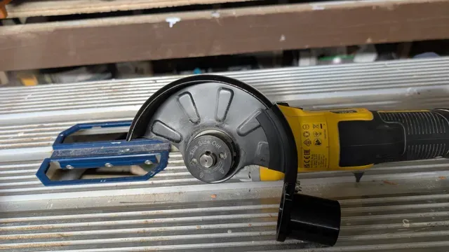Dewalt Grinder Dust Port — Image 8 of 9