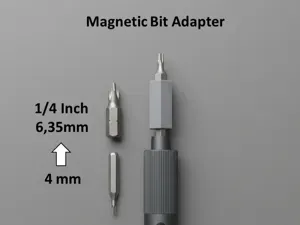 Magnetic Bit Adapter – Precision Screwdriver