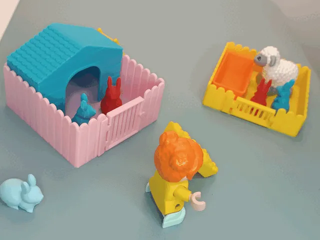 Cute Farm Play Set for Children — Image 2 of 7