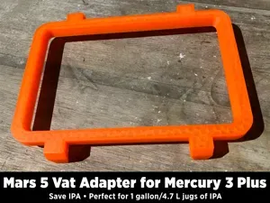 Mars 5 Plate Adapter for Mercury 3 Plus