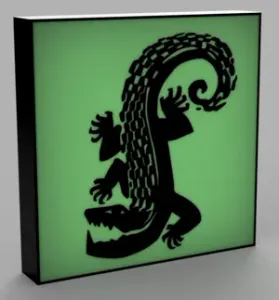 Game of Thrones House Reed LED Lamp