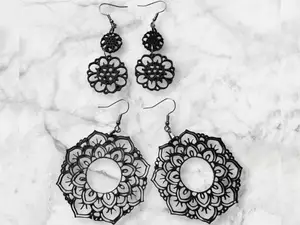 Mandala Boho Earrings