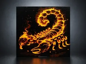 Scorpion of Ash - The Burning Predator