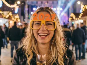 2027 New Year's eve Glasses