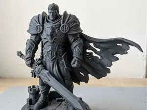Garen Inspired Miniature – League Knight Figure