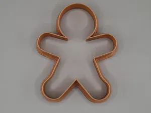 Gingerbread Man Cookie Cutter Christmas Shape Clay