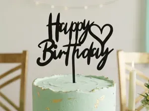 Happy Birthday Cake Topper