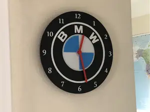 BMW Clock