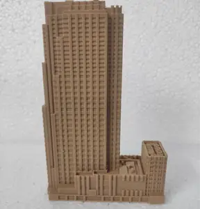 Rockefeller Center NYC Building for 3d printing