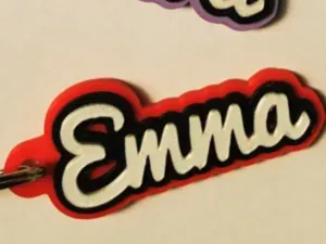 Portachiavi nome Emma