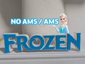 Frozen Logo / Sign (NO AMS/AMS)