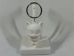 Mittens the Kitten Keychain