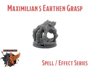DnD TTRPG Maximilian's Earthen Grasp Miniature