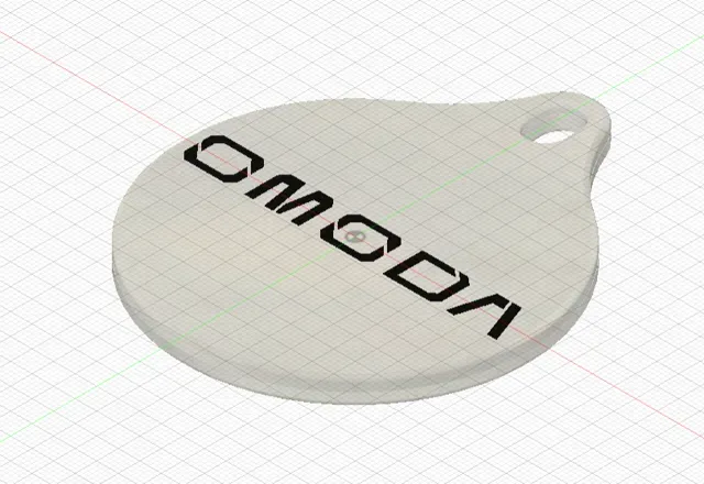 Yoja3D-Omoda keychain — Image 4 of 4